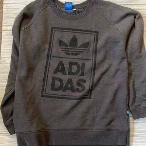 🔥. Adidas Sweatshirt Dark Grey XL
